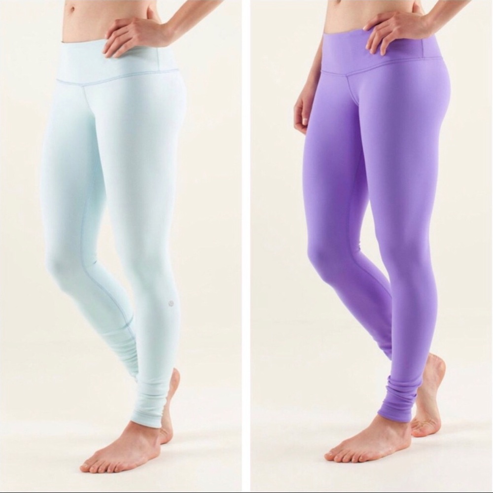 EUC Size 6 Lululemon Reversible Wonder Unders